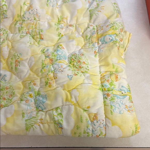 Yellow Printed Baby Quilt Baby Sleeping Bag🐯 - Picture 4 of 9